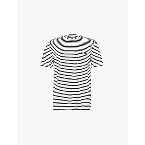 Mens Paige Ramirez crew-neck regular-fit striped cotton-jersey T-shirt