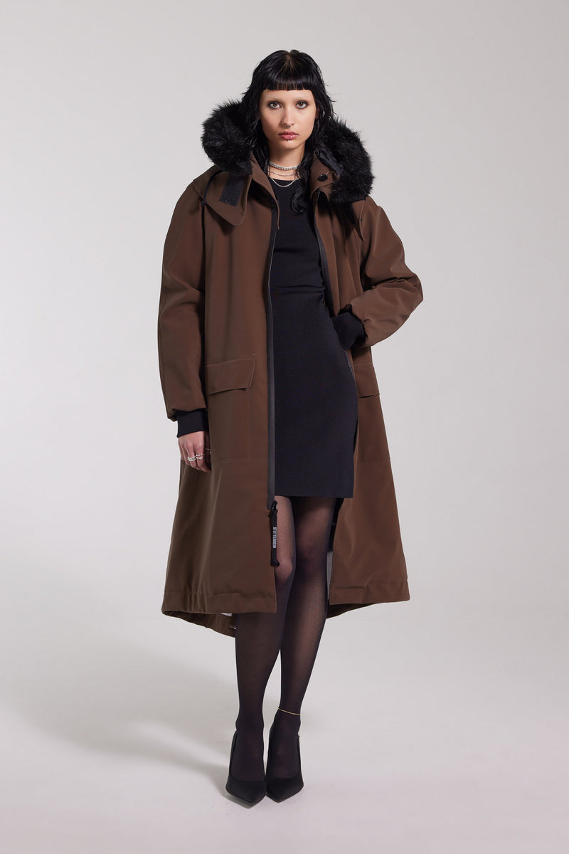 Pajala Parka Dark Brown