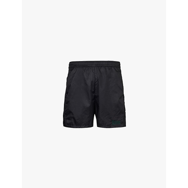 Mens Palmes Olde logo-embroidered shell shorts