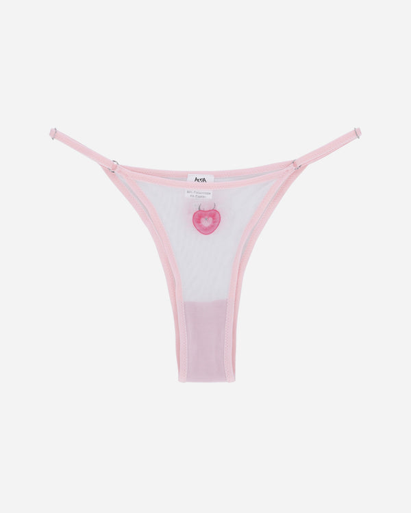 Panties x Anna Good / Evil Strawberry Slip White