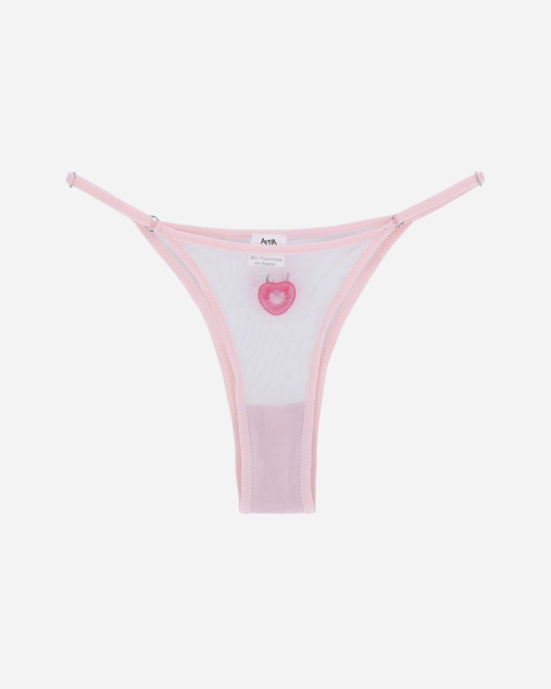 Panties x Anna Good / Evil Strawberry Slip White