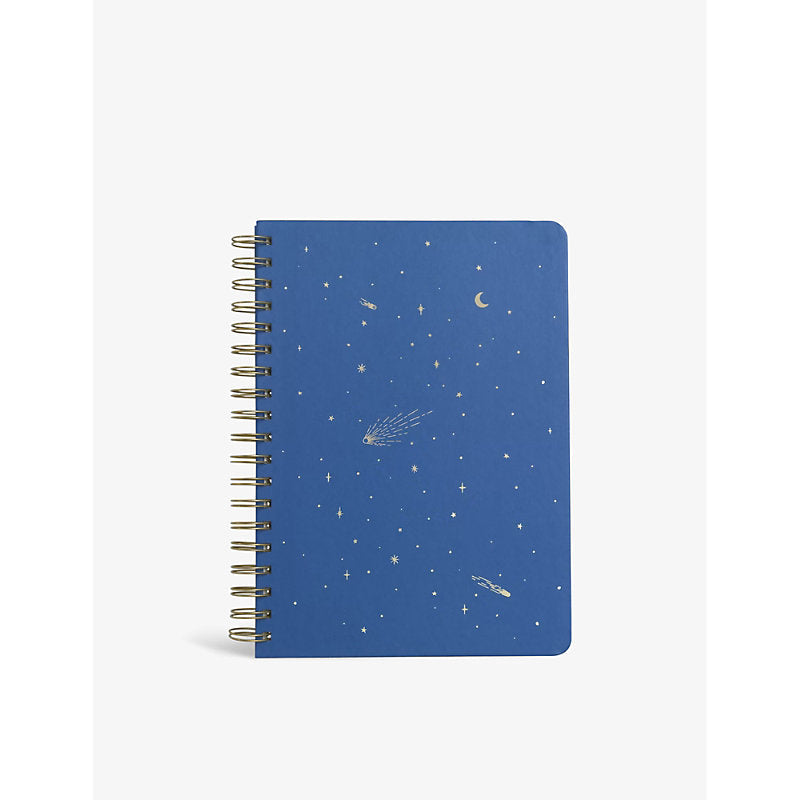 Papier Shooting Stars spiral paper notebook 17.6cm x 25cm