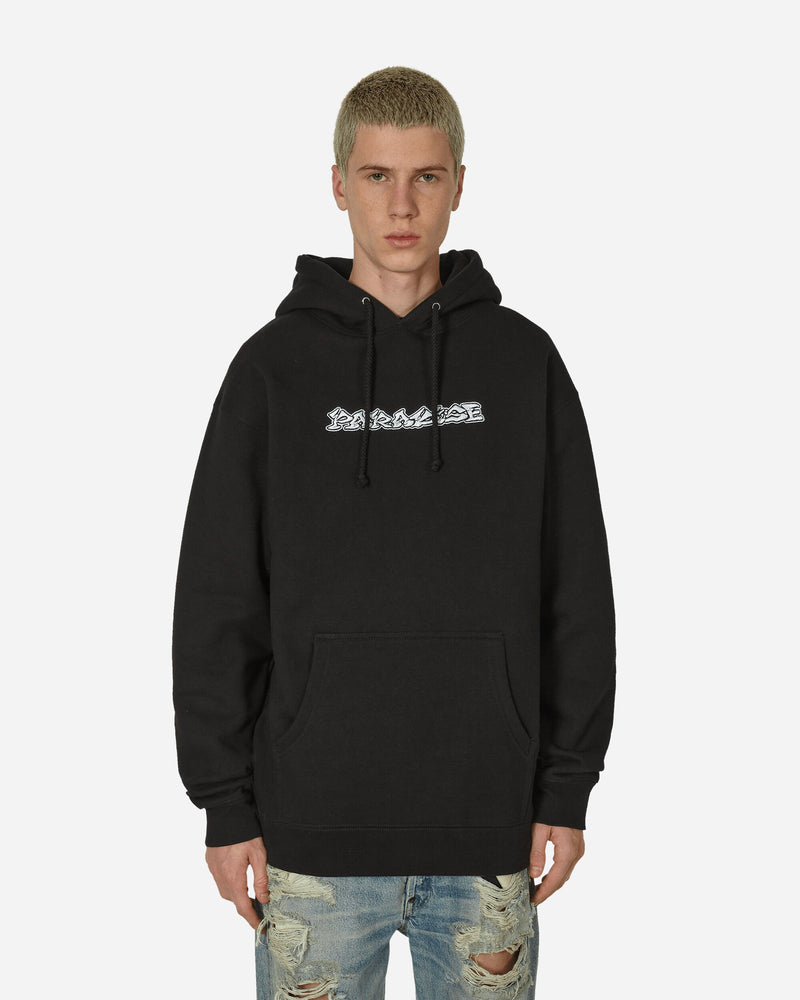 Paradis3 Dystopia Embroidered Hoodie Black