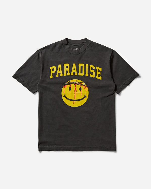 Paradis3 Men s Smiley Jesus T-Shirt Black