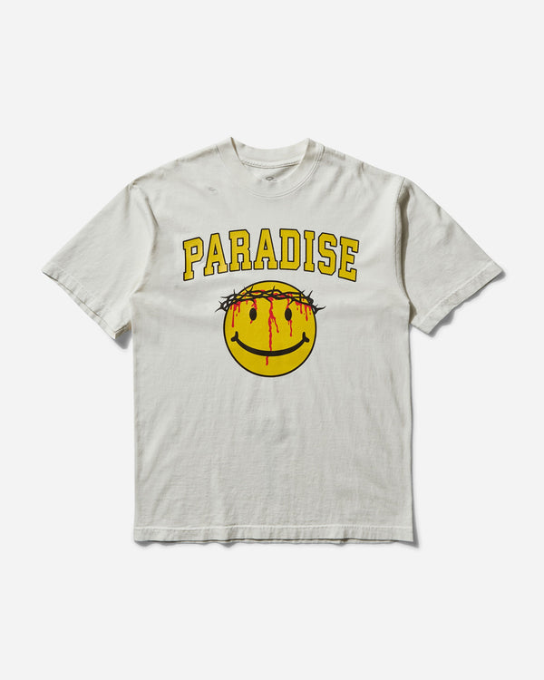 Paradis3 Men s Smiley Jesus T-Shirt White