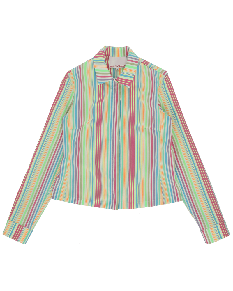 Paria Farzaneh Clown Stripe Shirt Multicolor