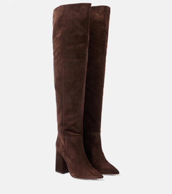 Paris Texas Anja suede over-the-knee boots