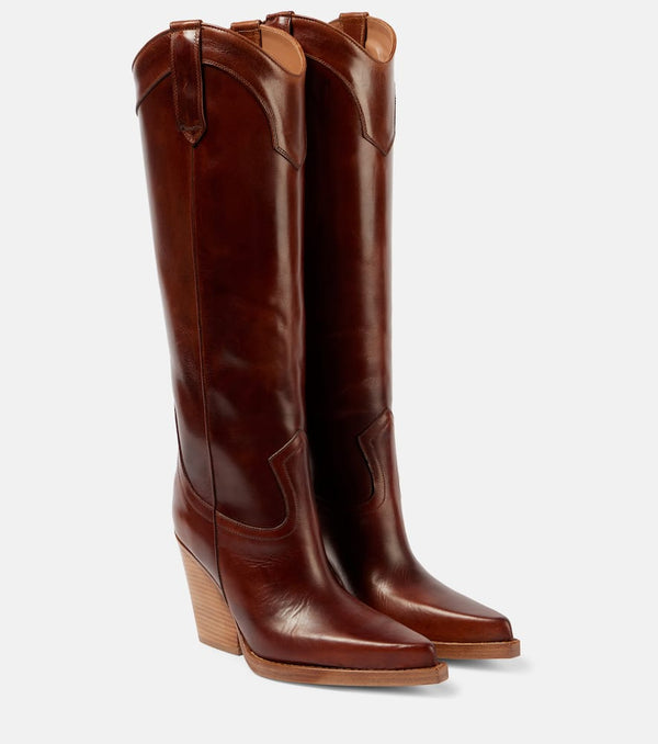 Paris Texas El Dorado leather knee-high boots