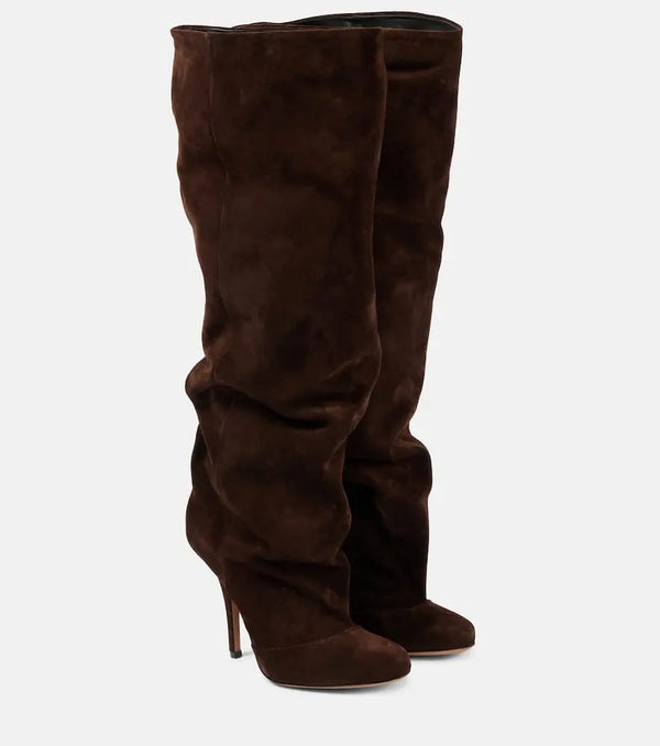 Paris Texas Esther 105 suede knee-high boots | LYBSTORE