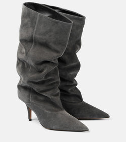 Paris Texas Ines 75 suede boots