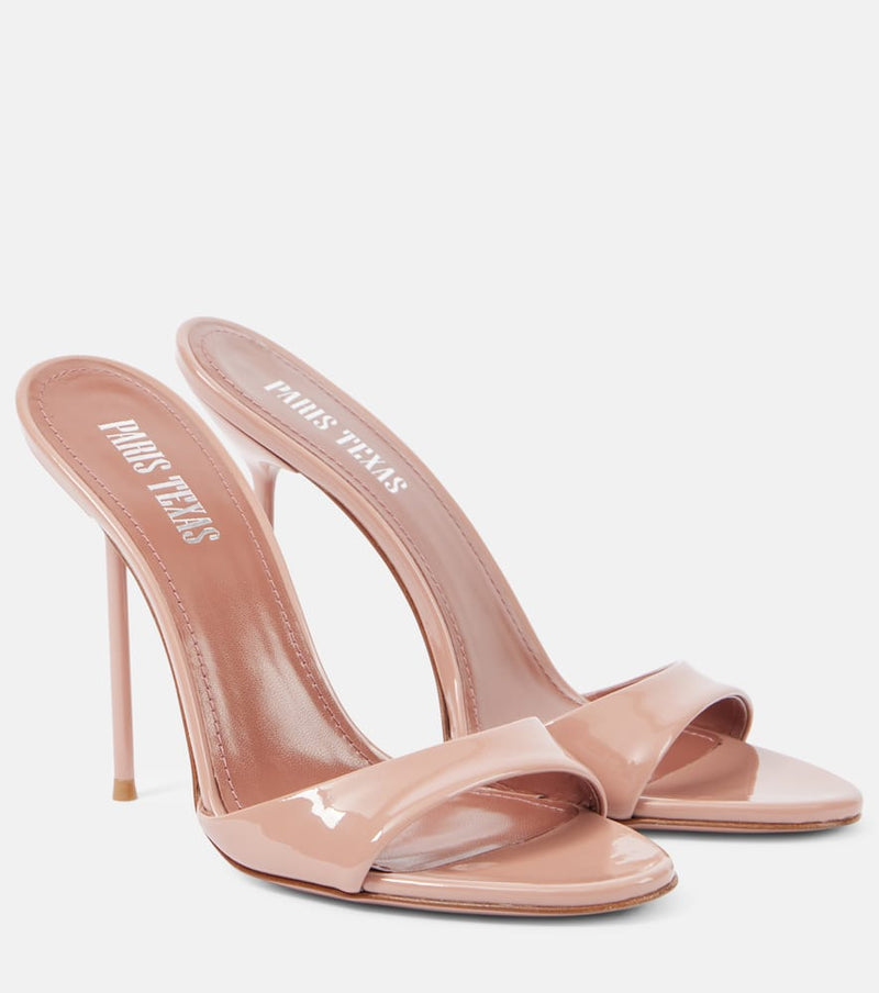 Paris Texas Lidia 105 patent leather mules