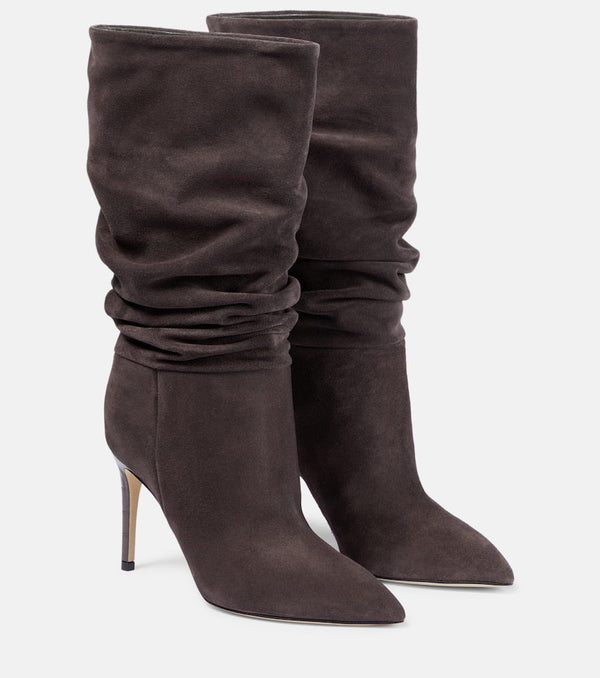 Paris Texas Slouchy suede boots