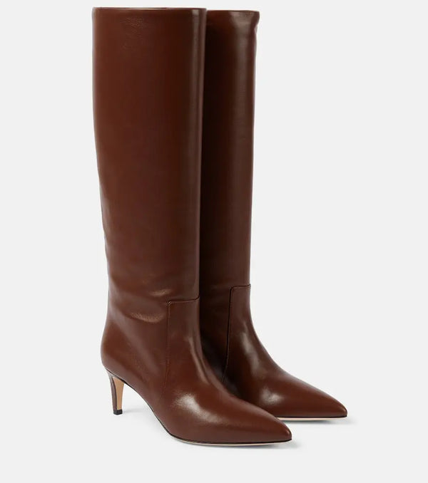 Paris Texas Stiletto 60 leather knee-high boots | LYBSTORE