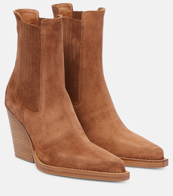 Paris Texas Suede ankle boots