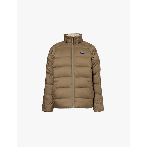 Patagonia Silent Down reversible water-repellent padded jacket