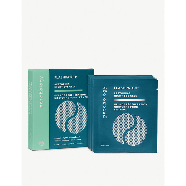 Patchology FlashPatch Restoring Night Eye Gels five pairs