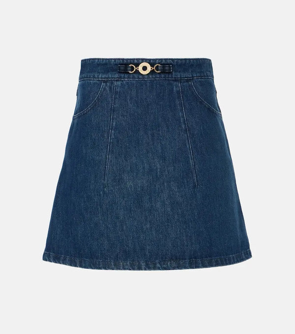 Patou Denim miniskirt | LYBSTORE