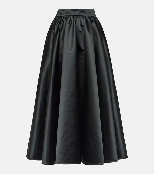 Patou High-rise duchesse satin maxi skirt | LYBSTORE