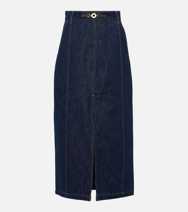 Patou Midi denim skirt | LYBSTORE