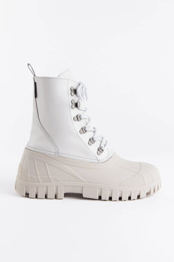 Stutterheim Patrol Boot Leather Ivory