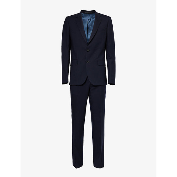 Mens Paul Smith A Suit To Travel In structured-shoulders regular-fit tapered-leg wool suit