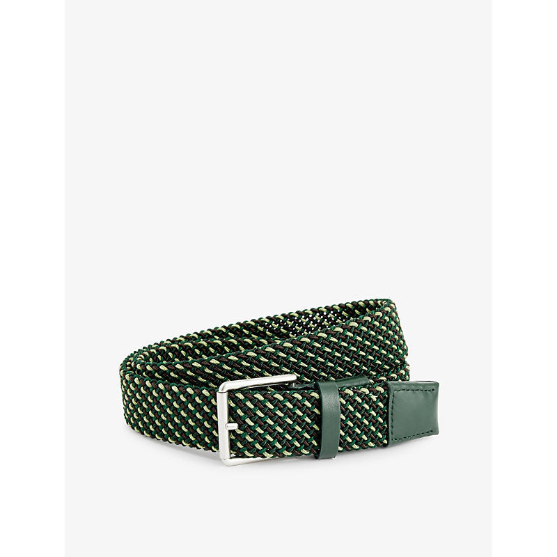 Paul Smith Braided stretch-woven belt