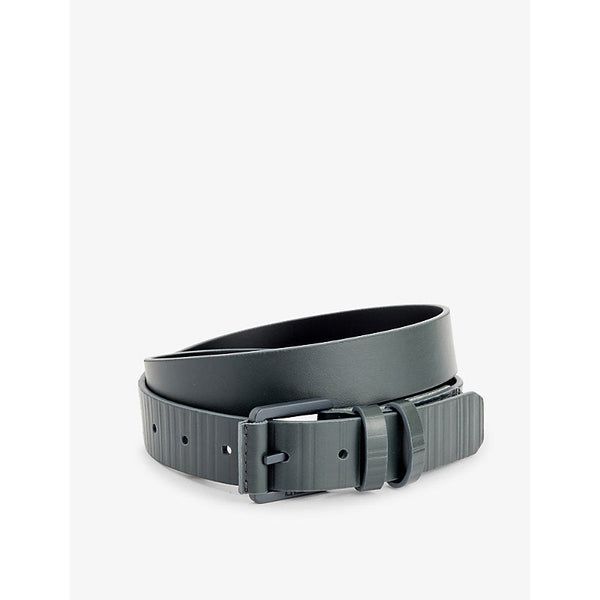 Mens Paul Smith Brand-engraved leather belt