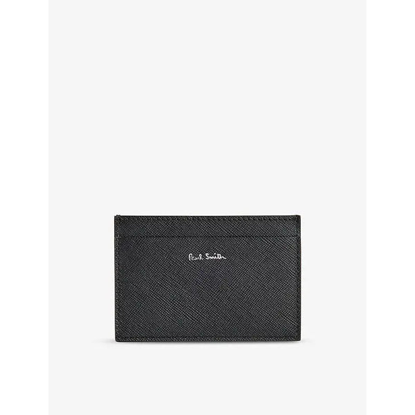 Paul Smith Brand-foiled leather card holder | Paul Smith