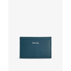 Mens Paul Smith Brand-foiled leather card holder