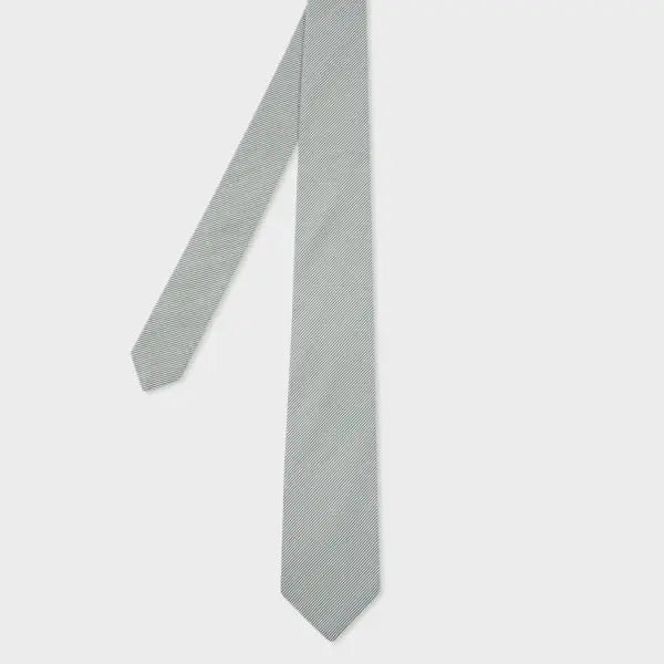 Paul Smith Green Cotton Stripe Tie | LYBSTORE