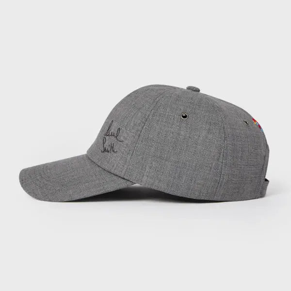 Paul Smith Grey 'Parrot' Baseball Cap | LYBSTORE