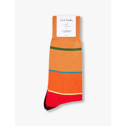  Paul Smith Hayden Stripe cotton-blend socks