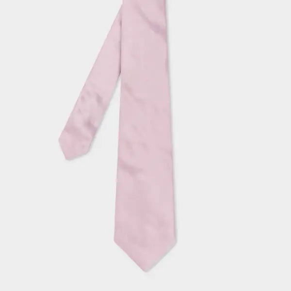 Paul Smith Light Pink Silk Tie | LYBSTORE