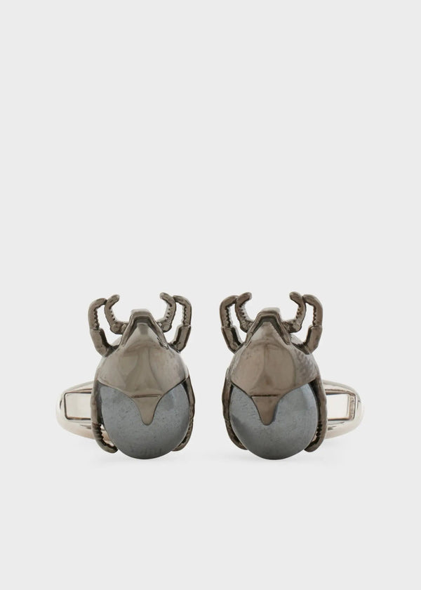 Paul Smith Metallic 'Beetle' Cufflinks | LYBSTORE