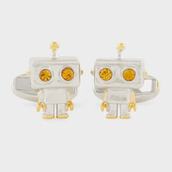 Paul Smith Metallic 'Robot' Cufflinks