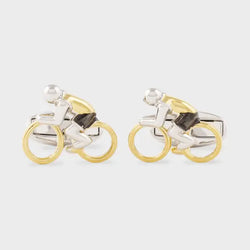 Paul Smith Mixed Metal 'Cycle' Cufflinks Metallics