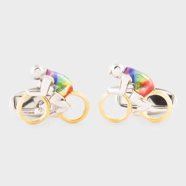 Paul Smith Multicolour Cyclist' Cufflinks | LYBSTORE