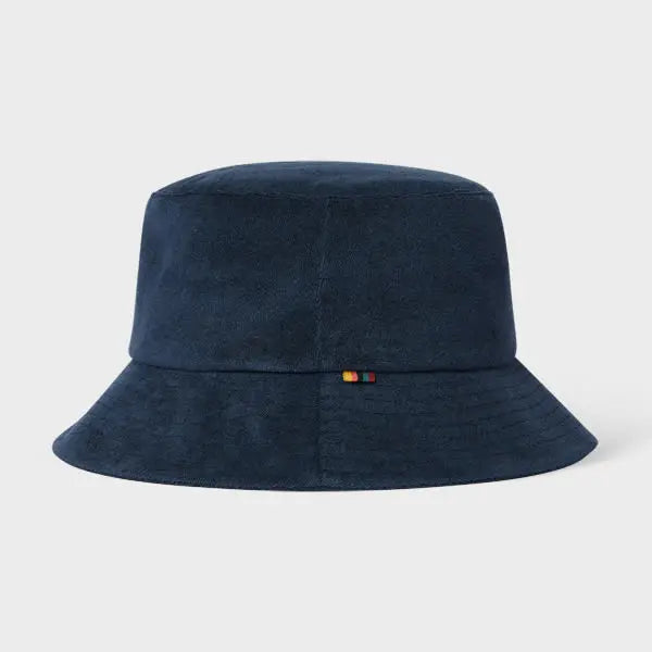 Paul Smith Navy Cotton-Blend Towelling Bucket Hat Blue | LYBSTORE