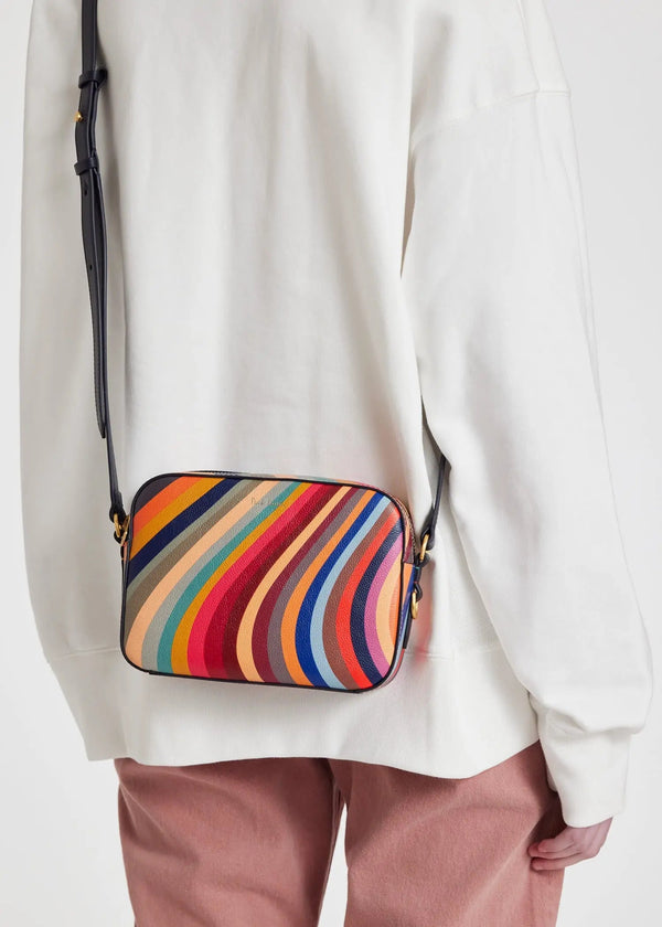 Paul Smith 'Swirl' Leather Cross-Body Bag Multicolour | LYBSTORE