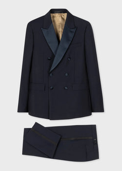 Paul Smith The Kensington - Slim-Fit Navy Wool-Mohair Double-Breasted Evening Suit