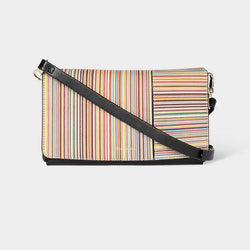 Paul Smith Women's 'Signature Stripe' Phone Bag Multicolour