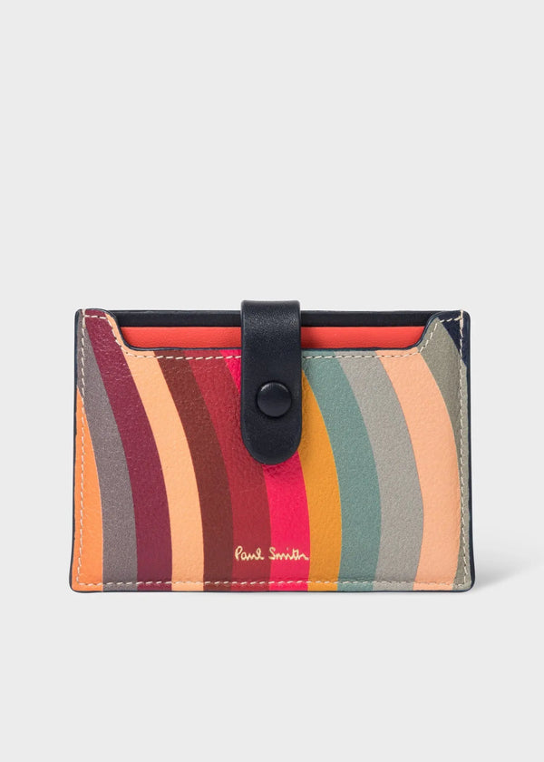 Paul Smith Women's 'Swirl' Card Holder Multicolour | LYBSTORE