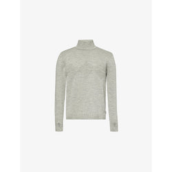 Mens Peregrine Mountain turtleneck relaxed-fit wool jumper