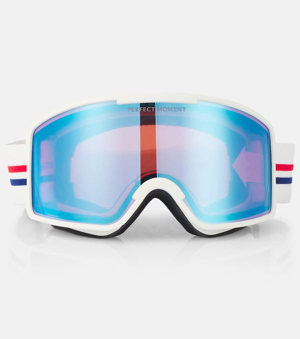 Perfect Moment Striped ski googles