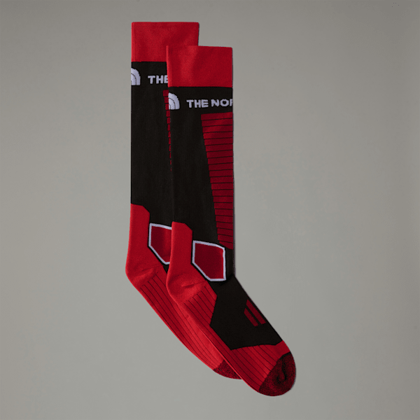 The North Face Performance Ski Socks Tnf Black-tnf Red | LYBSTORE