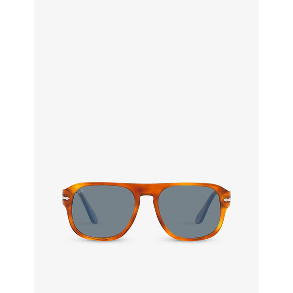 Persol PO3310S Jean tortoiseshell-effect pilot-frame acetate sunglasses | LYBSTORE