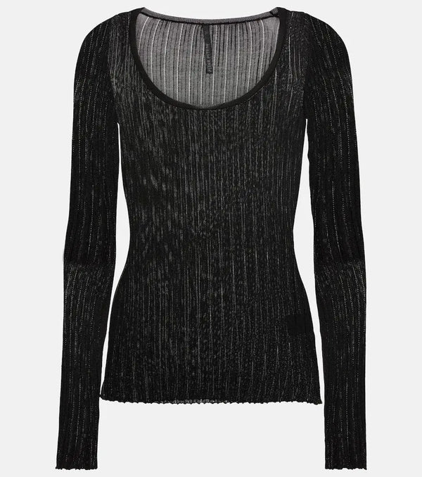 Petar Petrov Tiago ribbed-knit top | LYBSTORE