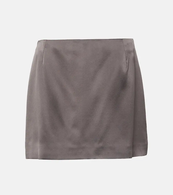 Peter Do Silk charmeuse miniskirt | LYBSTORE