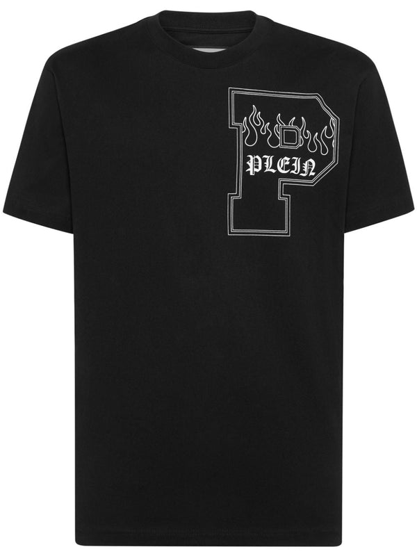 Philipp Plein Cotton T Shirt With Print