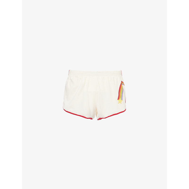 Mens Pleasing Rainbow cotton-jersey shorts